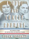 Cover image for A Cool and Lonely Courage